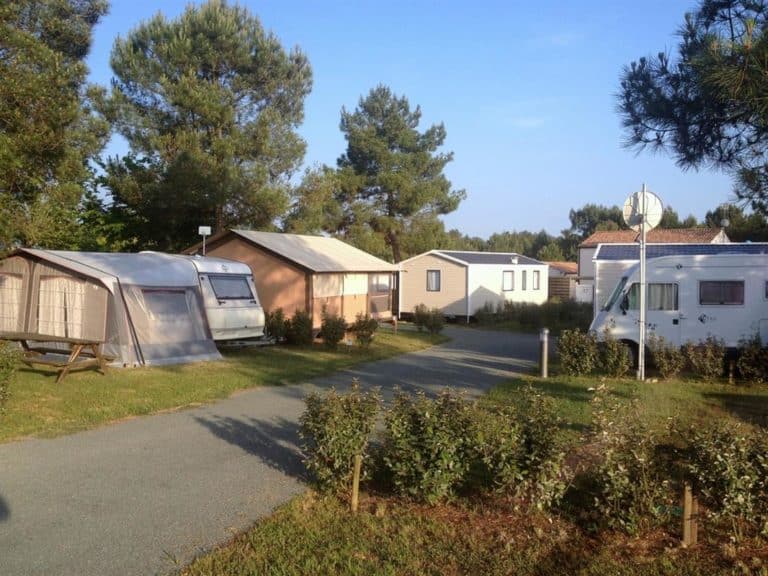 camping with tent pitch in Vendée